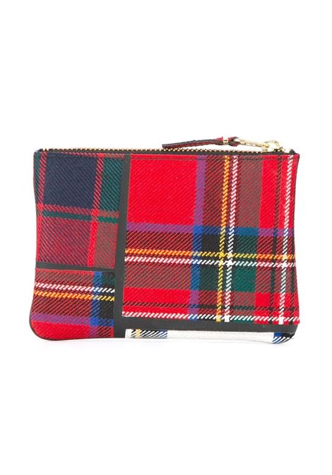Portafoglio con motivo tartan WALLETS COMME DES GARCONS | Portafogli | SA8100TPRED